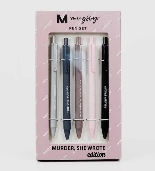 In Stock: Murder, She Wrote Pen Set