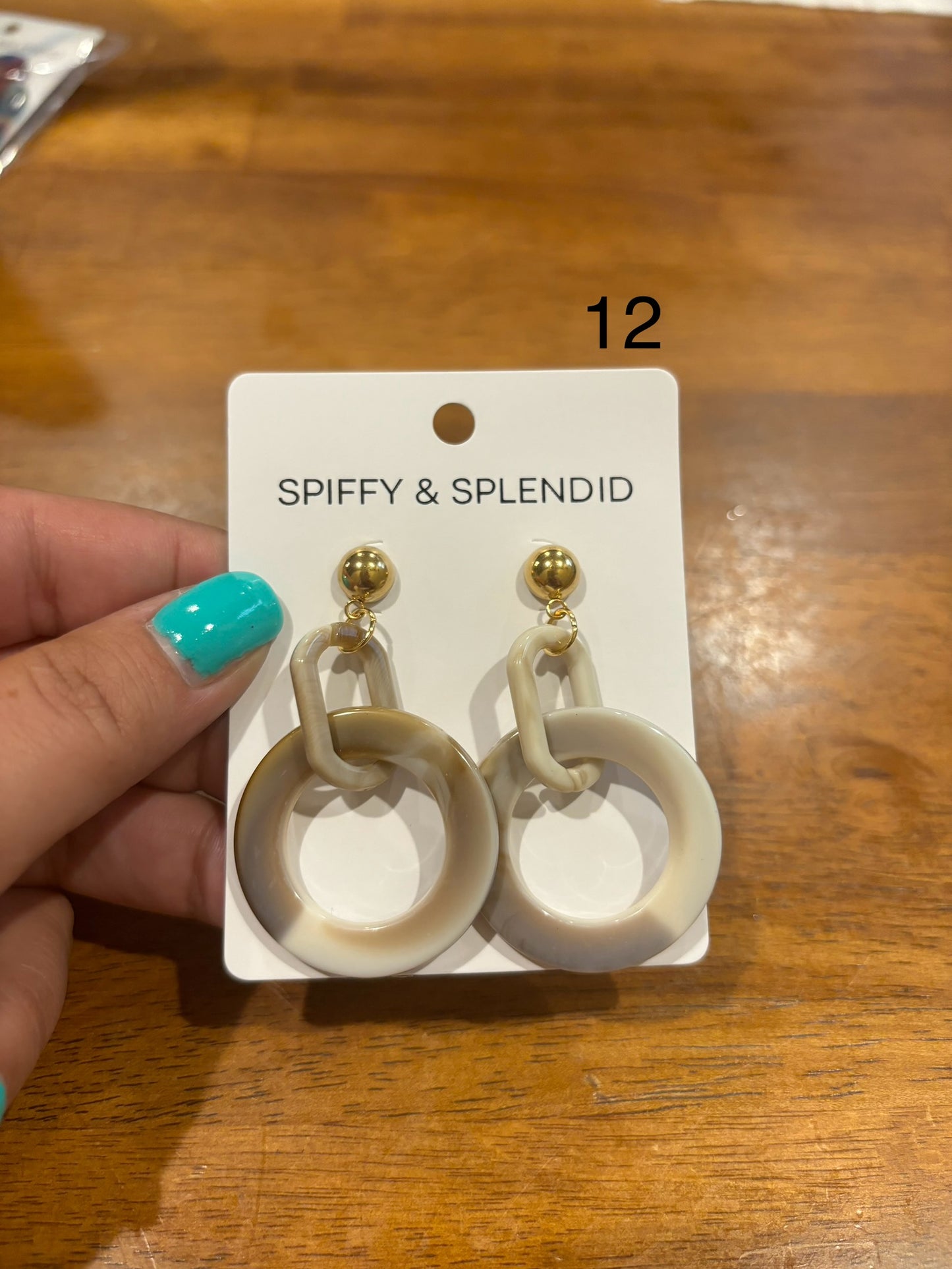 In Stock: Acrylic Earrings