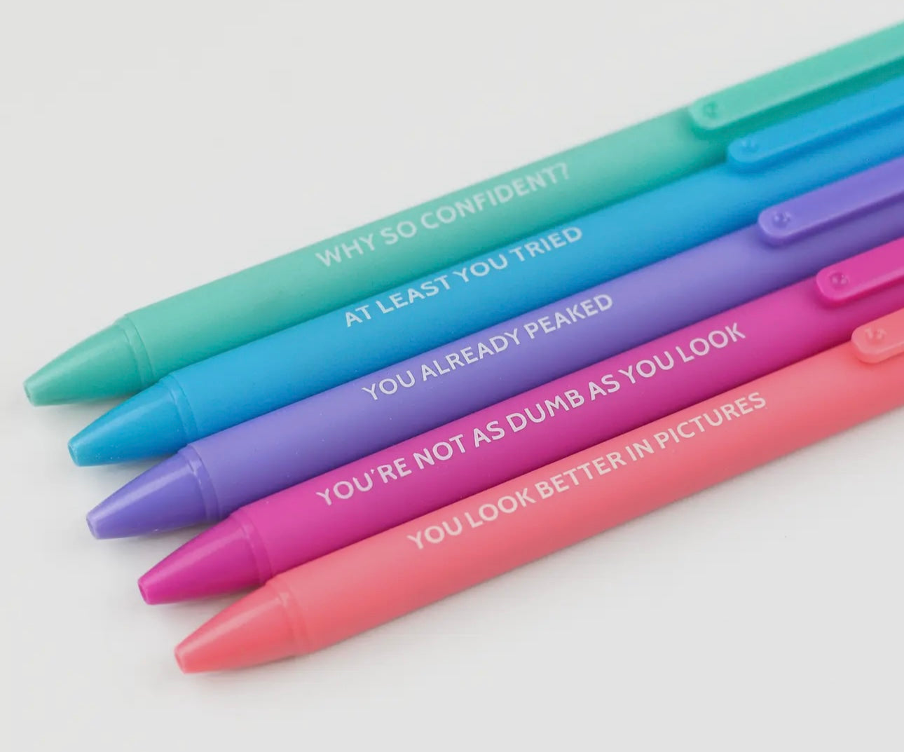 In Stock: Aggressive Compliments Pen Set