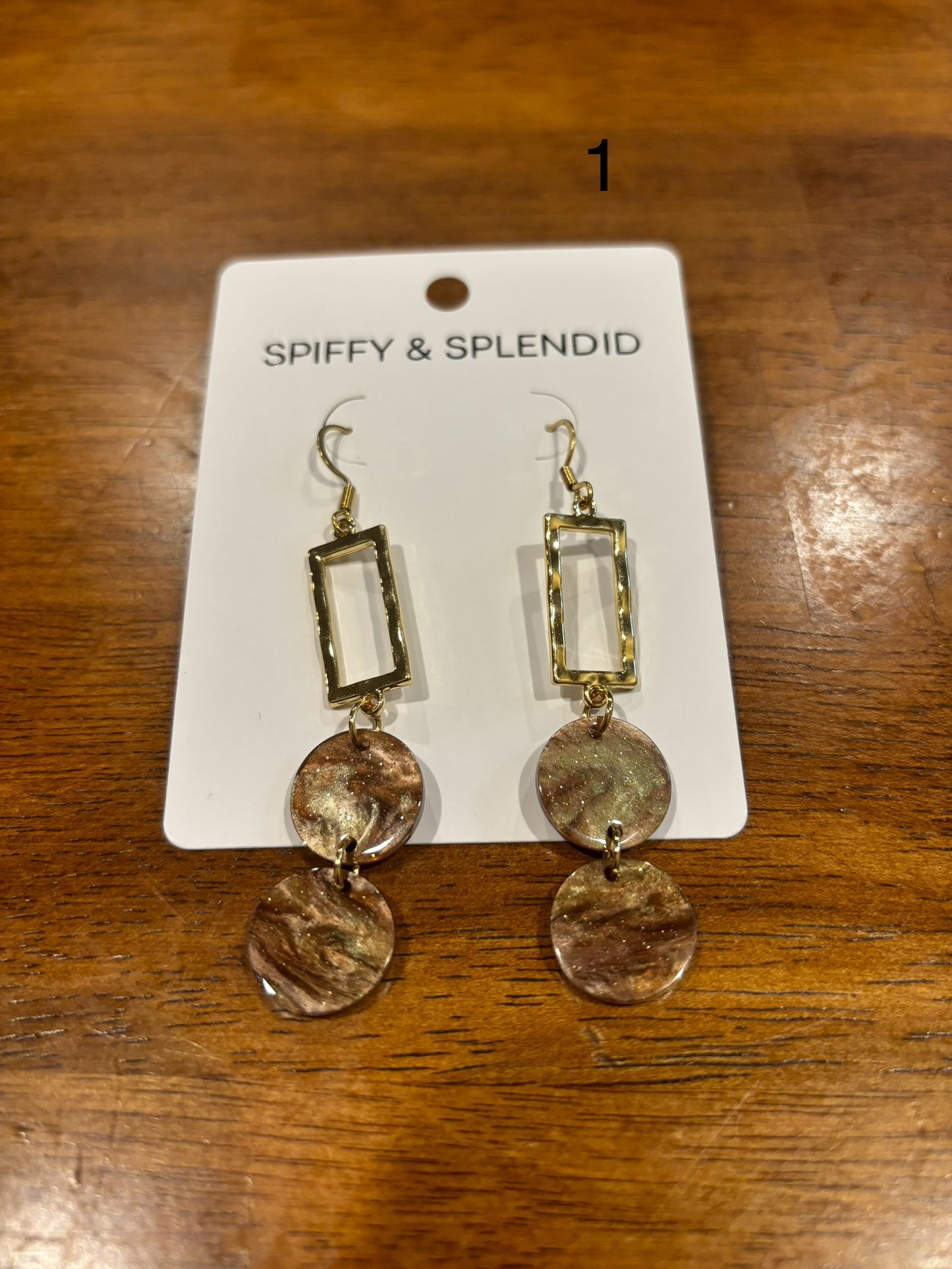 In Stock: Acrylic Earrings