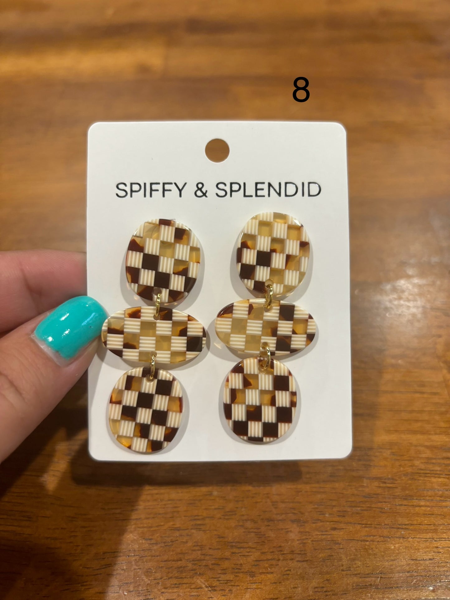 In Stock: Acrylic Earrings