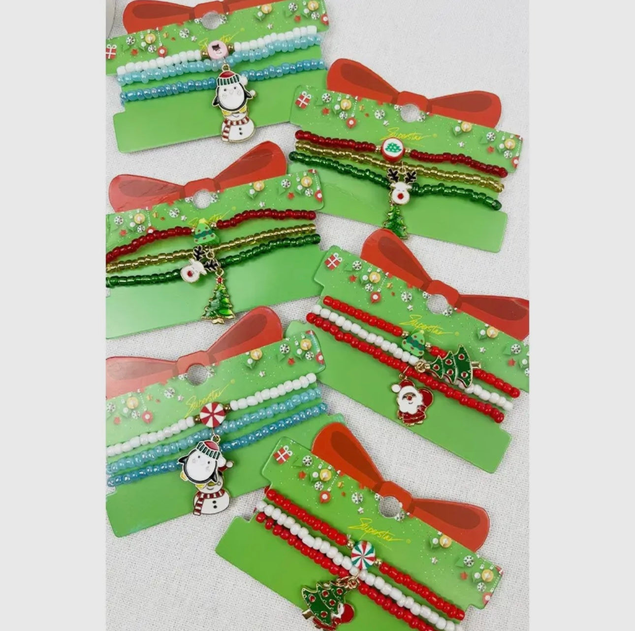 In Stock: Christmas Bracelet Sets